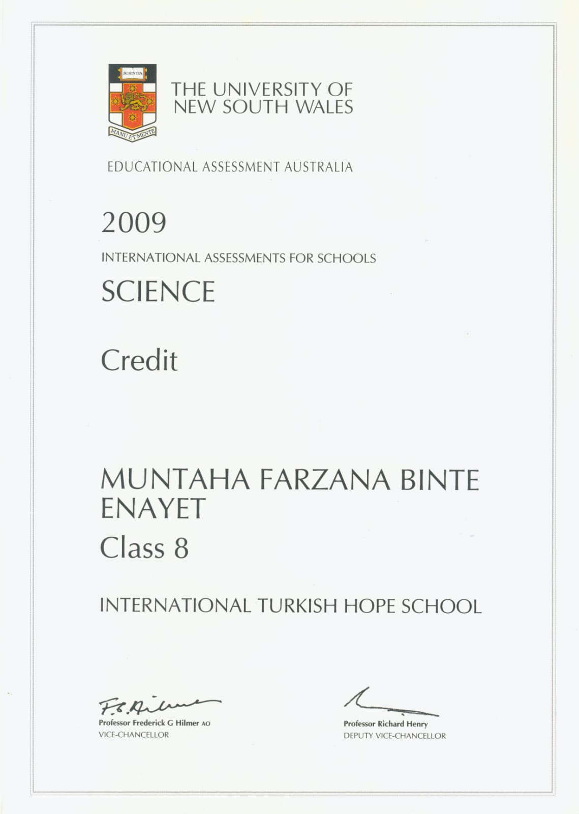 UNSW Science