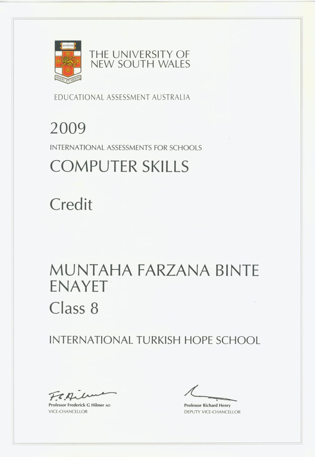 UNSW Computer Skills