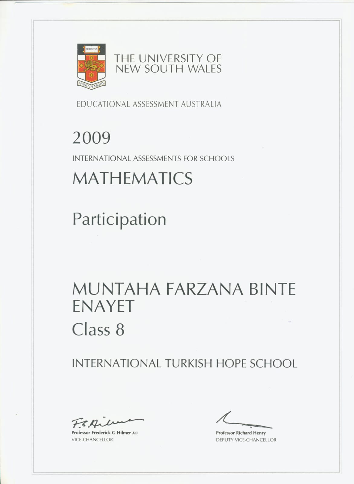 UNSW Mathematics